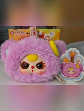 Baby Three Storage Pouch Series   "Banana Bear Cub"